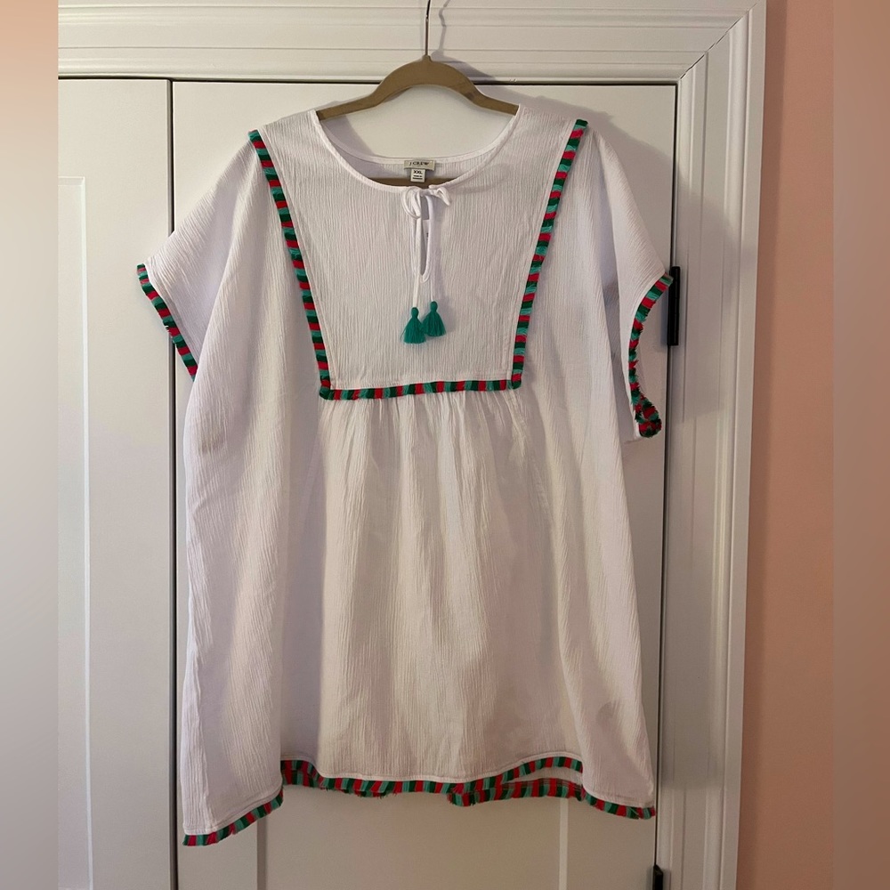 J Crew swim coverup